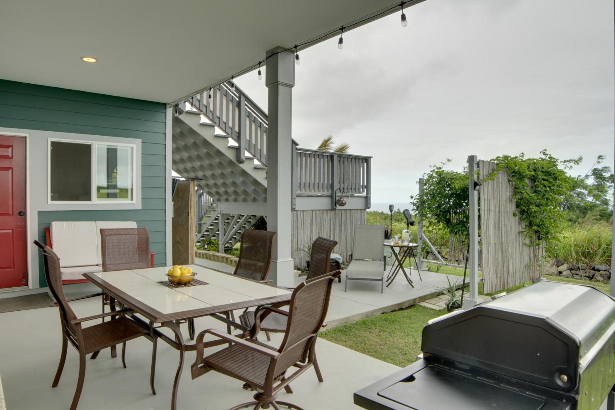 The Aloha Green House Retreat With Ocean Views! Naalehu Luaran gambar
