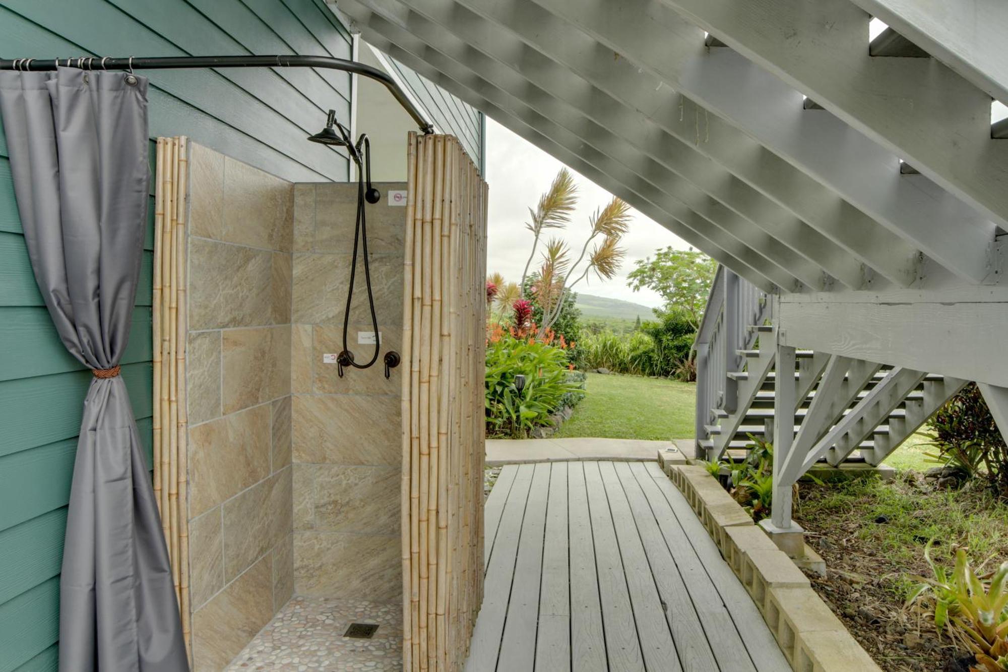 The Aloha Green House Retreat With Ocean Views! Naalehu Luaran gambar